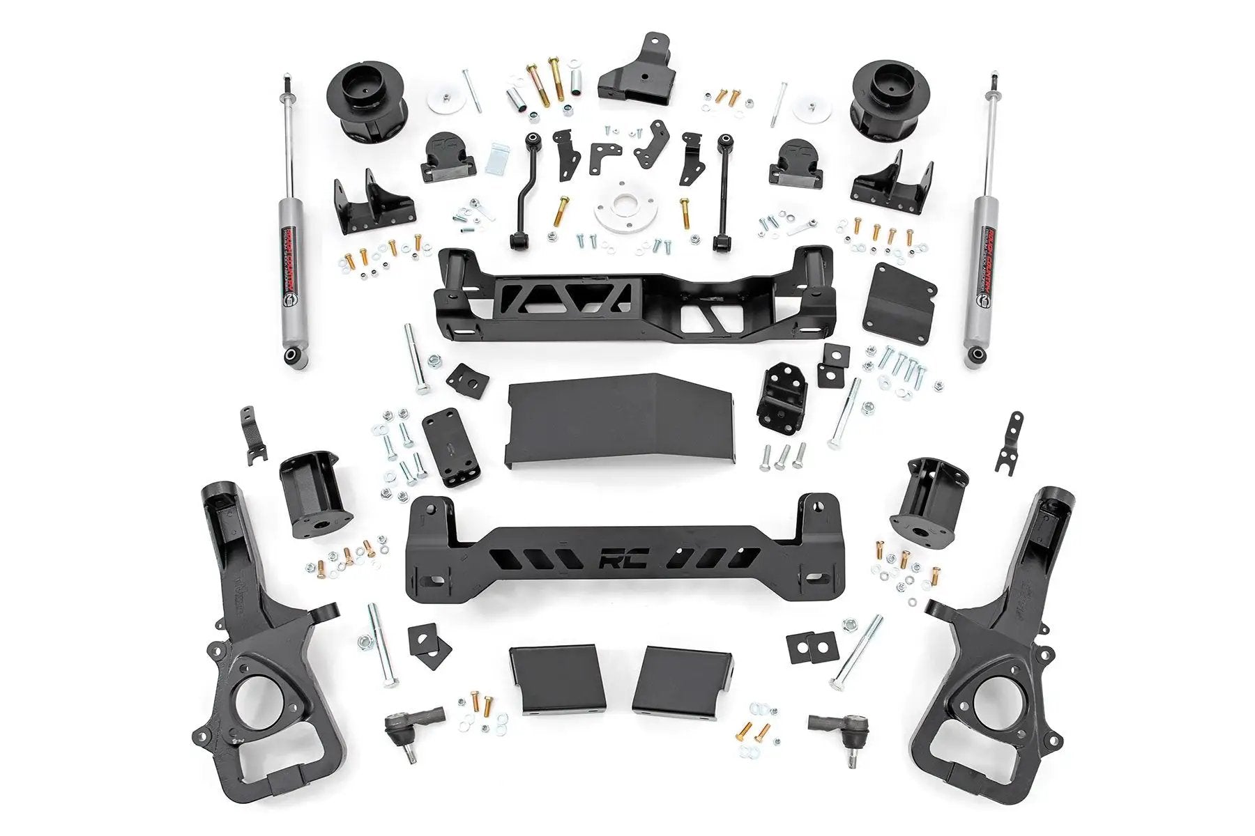 Rough Country 5 Inch Lift Kit | 22XL | Air Ride | Ram 1500 4WD (2019-2024) by Rough Country