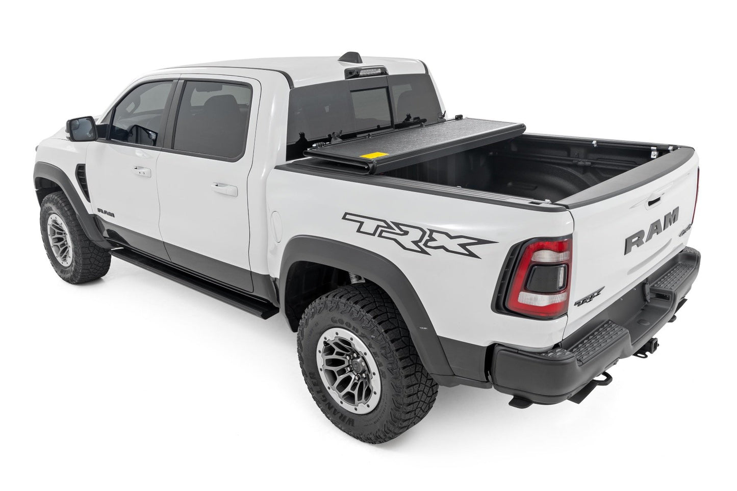 Rough Country Hard Low Profile Bed Cover | 5'7" Bed | No Rambox | Ram 1500 (19-26)/1500 TRX (21-24)