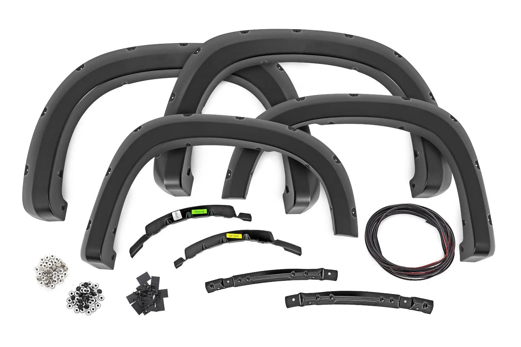 Rough Country Fender Flares | Sport | G2X Deep Mahogany | Chevy Silverado 1500 (22-26) by Rough Country