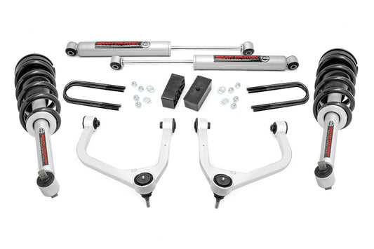 Kit de Elevación de 3.5 Pulgadas | Amortiguadores N3 | GMC Sierra 1500 2WD/4WD (2025-2026)