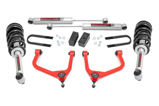Kit de Elevación de 3.5 Pulgadas | Hoja Trasera Única | Amortiguadores N3 | GMC Sierra 1500 (25-26)