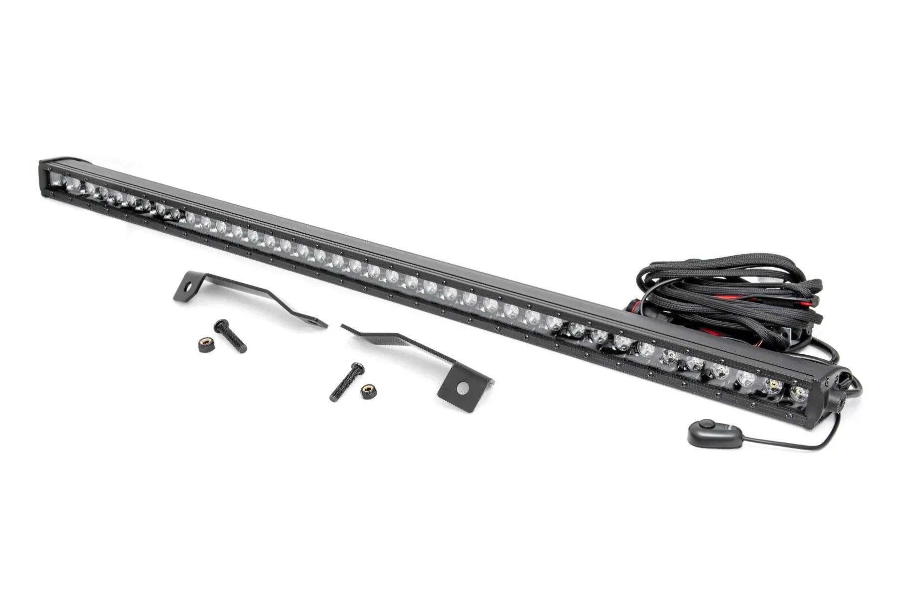 Rough Country LED Light Kit | Rear Mount | 40" Black Single Row | Can-Am Maverick Sport 1000R by Rough Country
