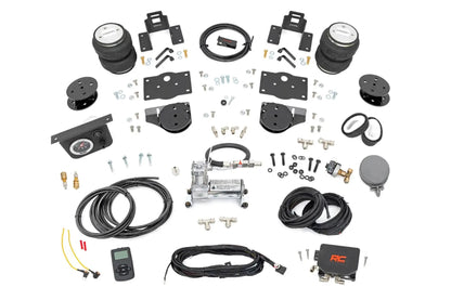 Rough Country Air Spring Kit w/compressor | Wireless Controller | 4 Inch Lift Kit | Ram 1500 (19-26) by Rough Country