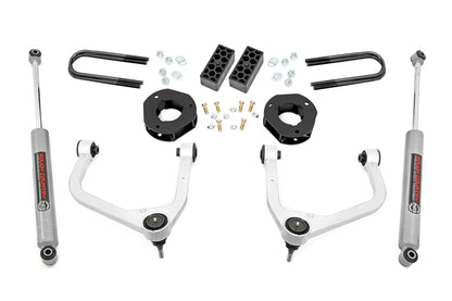 Rough Country 3.5 Inch Lift Kit | Rear Mono Leaf | Chevy Silverado 1500 2WD/4WD (2022-2024) by Rough Country