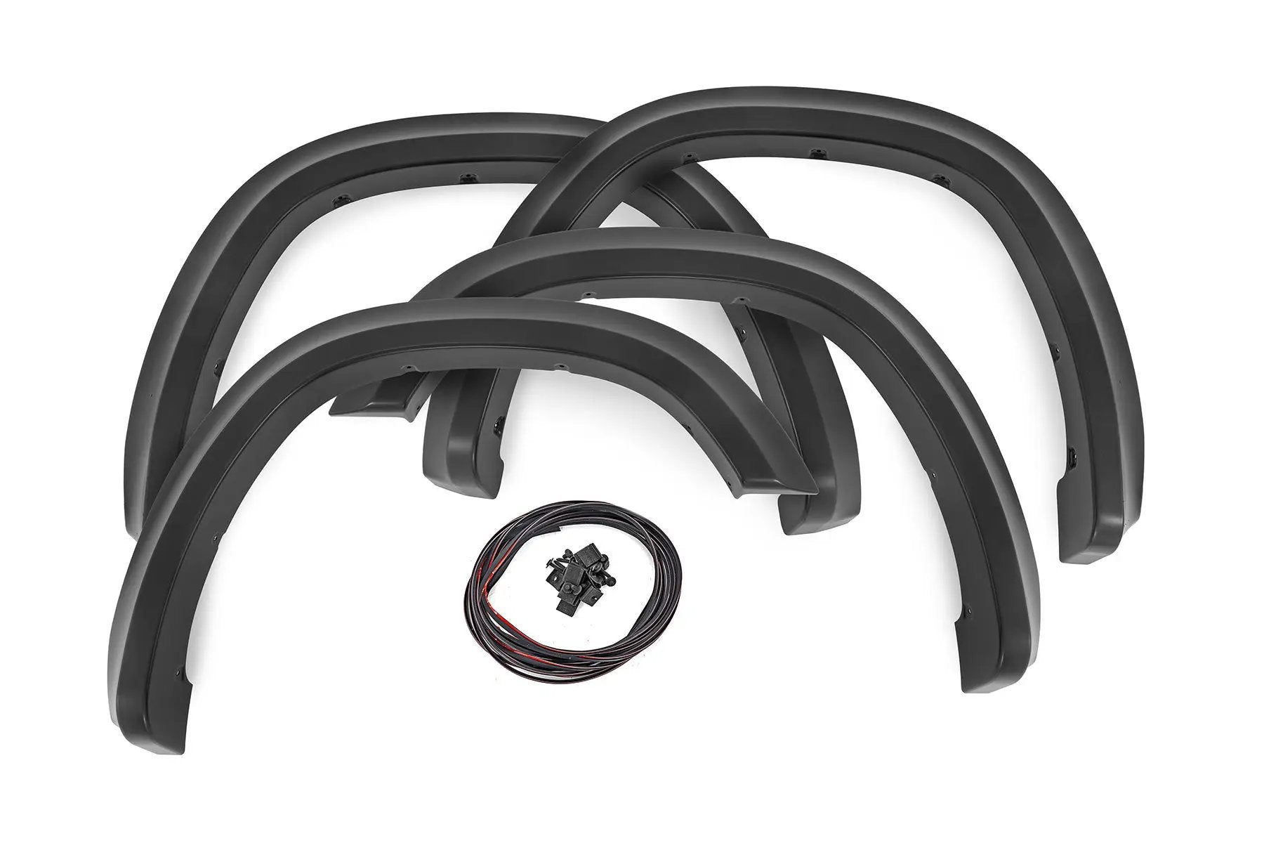 Rough Country Sport Fender Flares | PXJ Diamond Black | Ram 1500 2WD/4WD (2019-2024) by Rough Country