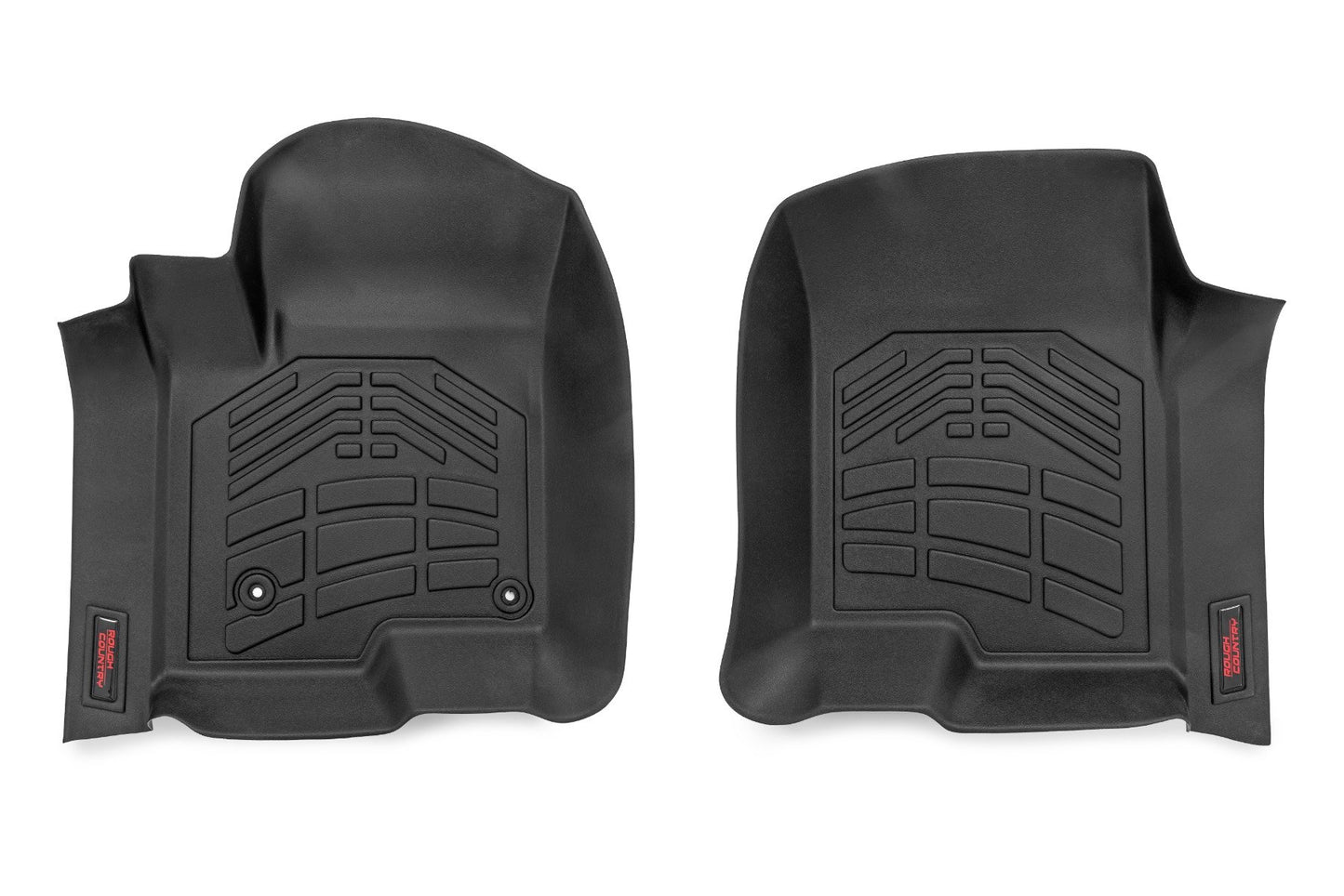 Tapetes Sure-Fit | Delanteros y Traseros | Cubo Delantero | Doble Cabina | Chevy/GMC 1500/2500HD/3500HD (19-26)