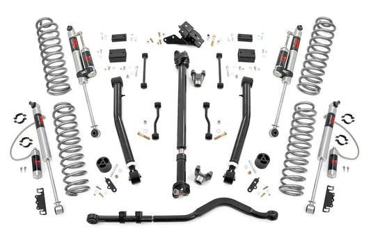 Kit de elevación de 3.5 pulgadas | Parte inferior ajustable | FR D/S | M1R | Jeep Wrangler JL 4WD (2018-2023)