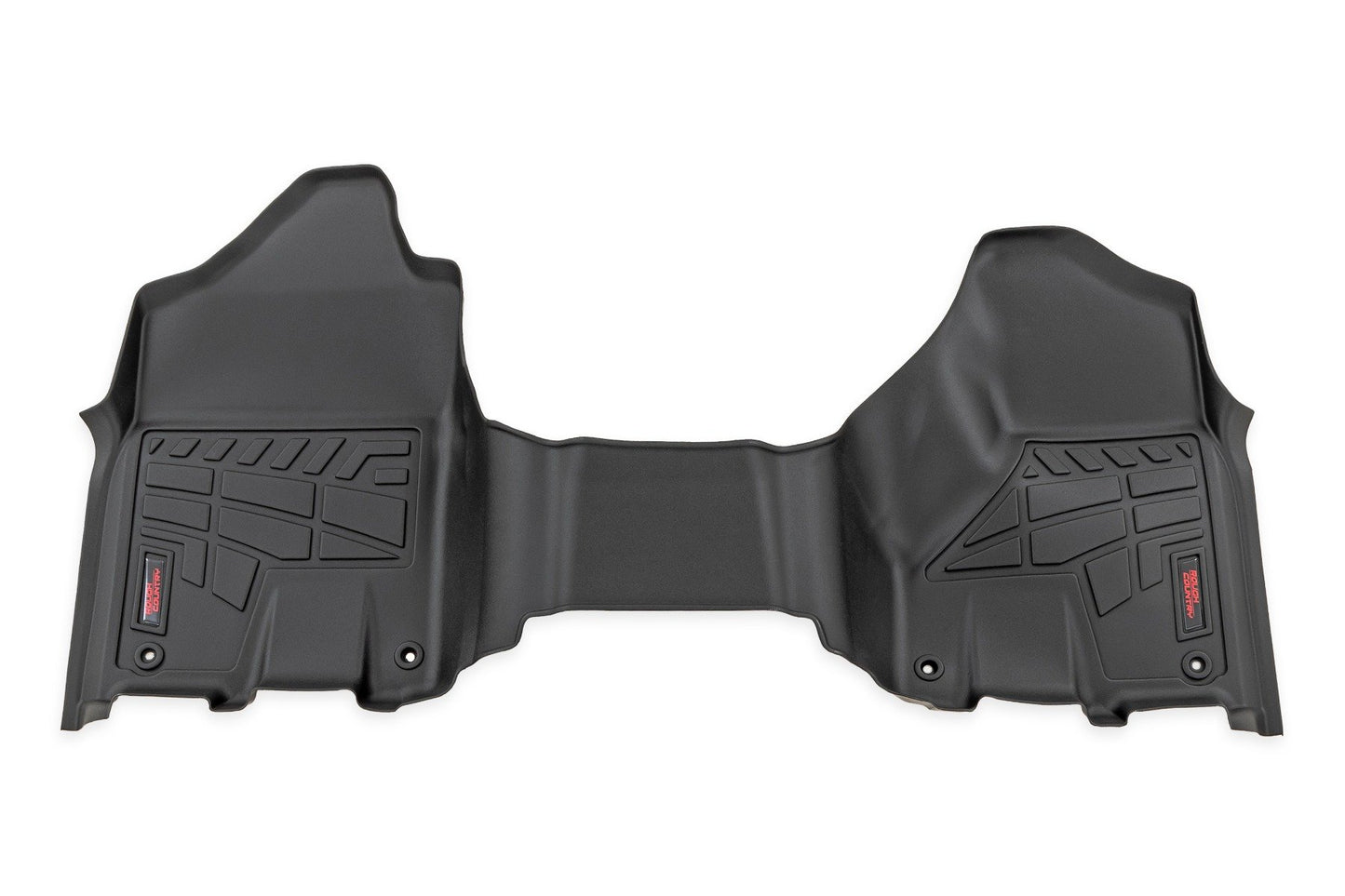 Rough Country Sure-Fit Floor Mats | Front  Over Hump | Crew | Ram 2500/3500 2WD/4WD (19-26)