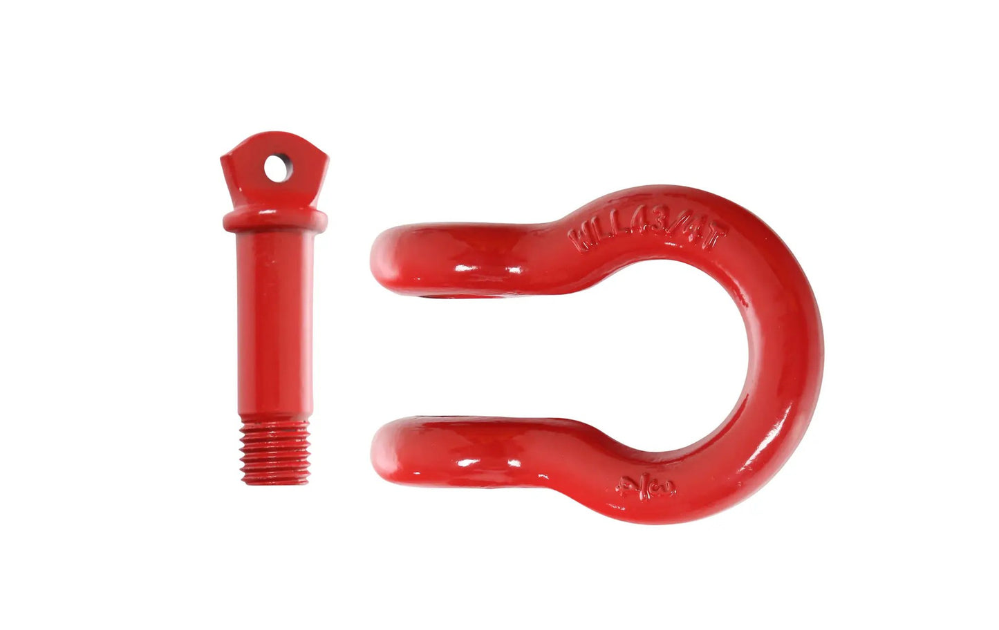 OVS Recovery Shackle 3/4" 4.75 Ton - Red by OVS