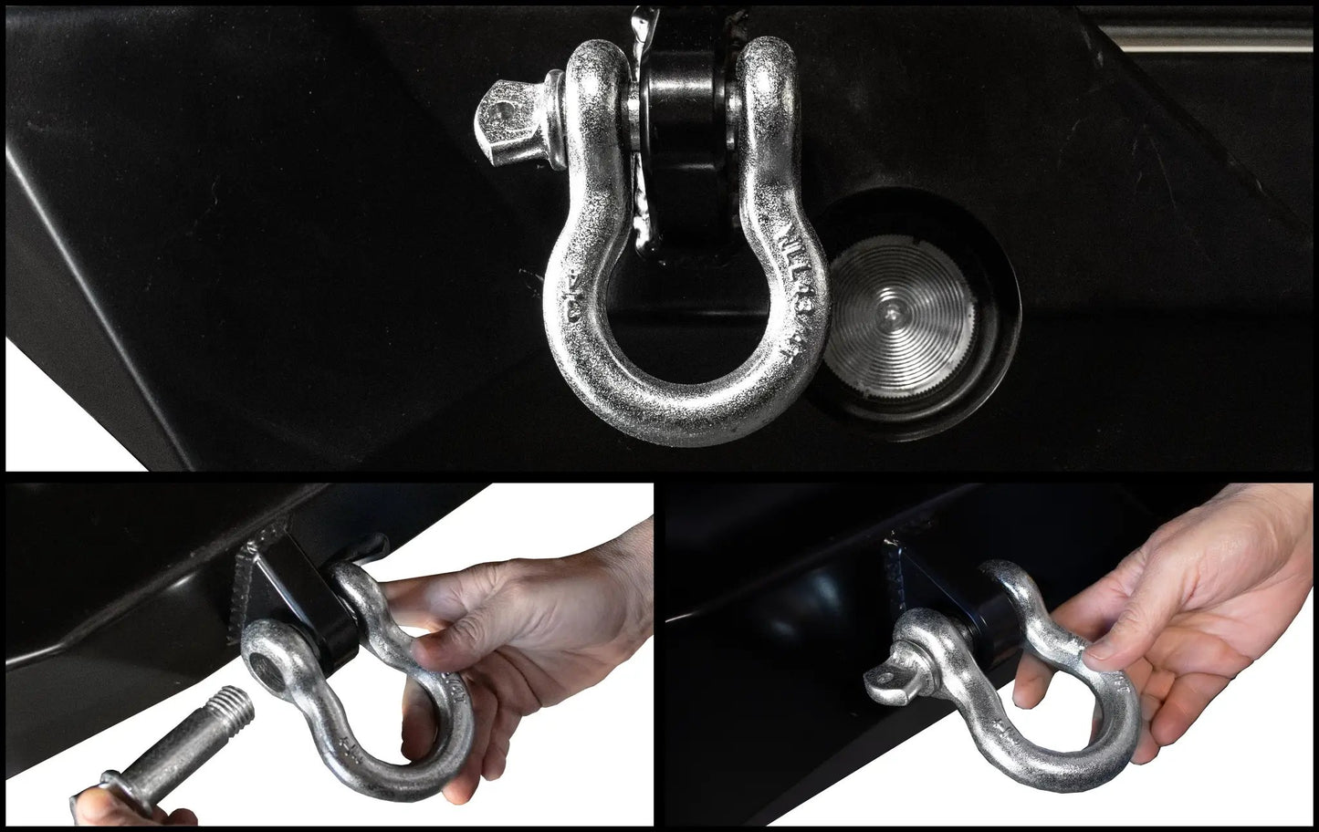 OVS Recovery Shackle 3/4" 4.75 Ton - Zinc by OVS