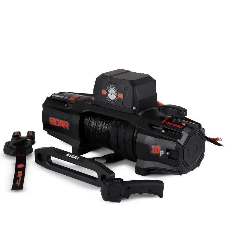 OVS SCAR 10P - 10,000 lb. Winch With Synthetic Rope & Wireless Remote by OVS