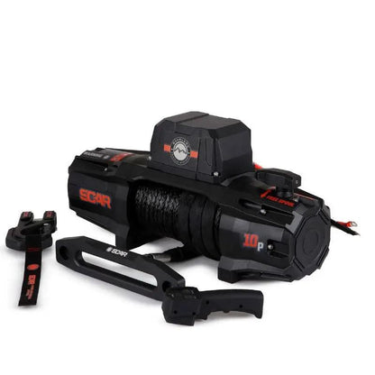 OVS SCAR 10P - 10,000 lb. Winch With Synthetic Rope & Wireless Remote by OVS