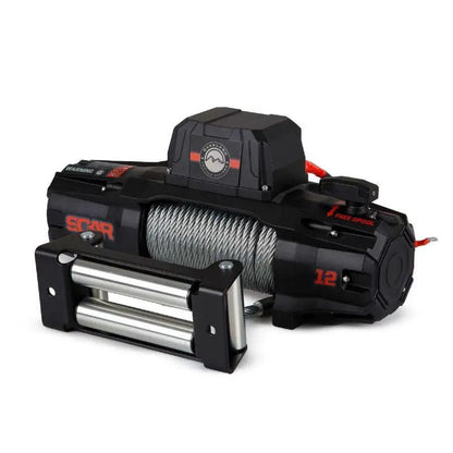 OVS SCAR 12 - 12,000 lb. Winch With Steel Cable & Wireless Remote by OVS