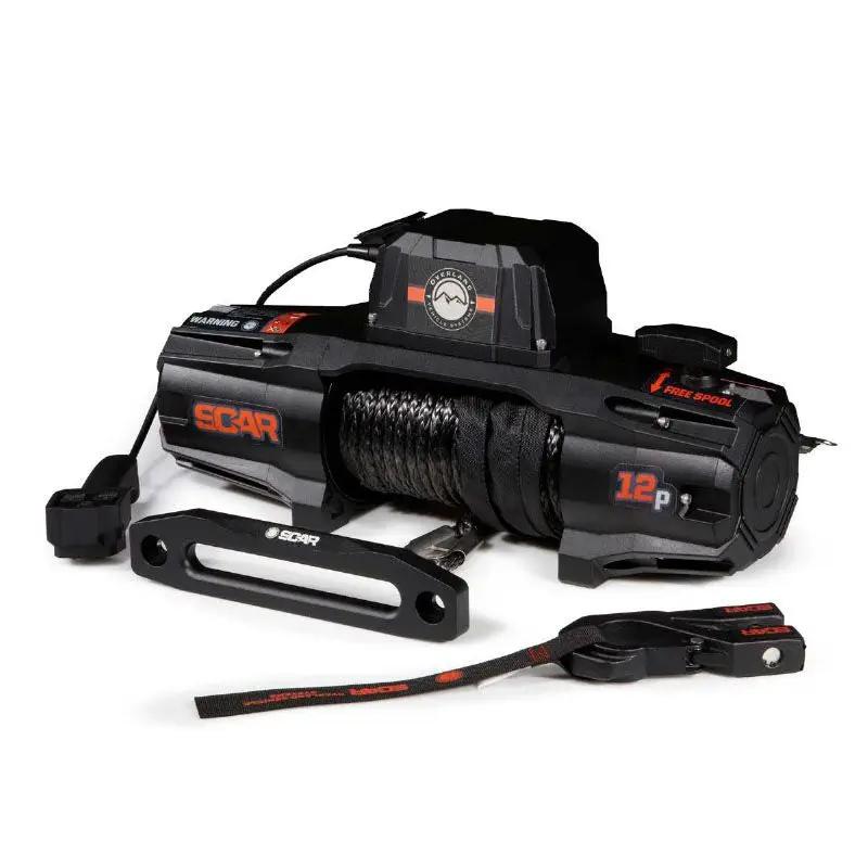 OVS SCAR 12P - 12,000 lb. Winch With Synthetic Rope & Wireless Remote by OVS