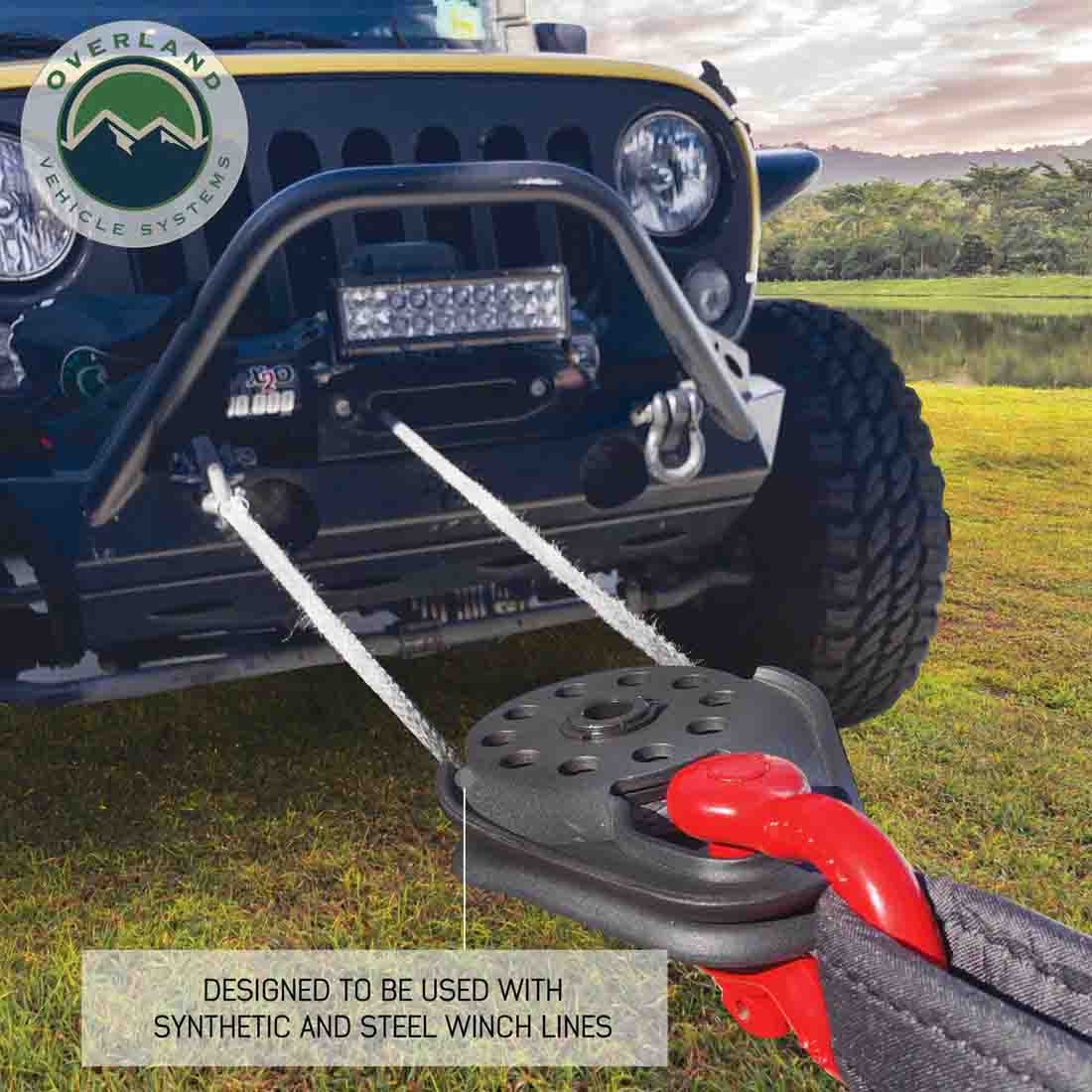 OVS Snatch Block - Heavy Duty 20K LBS by OVS