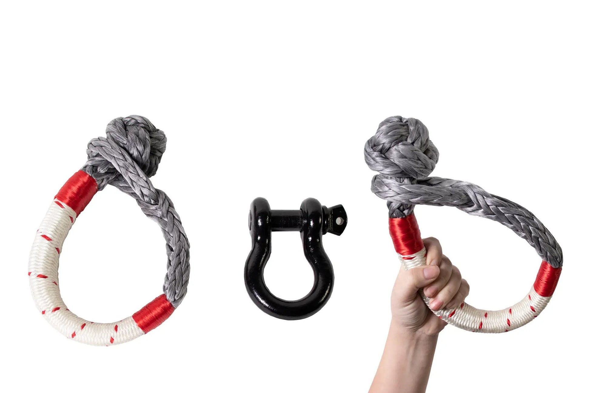 OVS Soft Shackle 5/8" 44,500 lb. With Loop & Abrasive Sleeve - 23" With Storage Bag by OVS