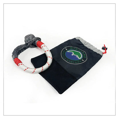 OVS Soft Shackle 5/8" 44,500 lb. With Loop & Abrasive Sleeve - 23" With Storage Bag by OVS