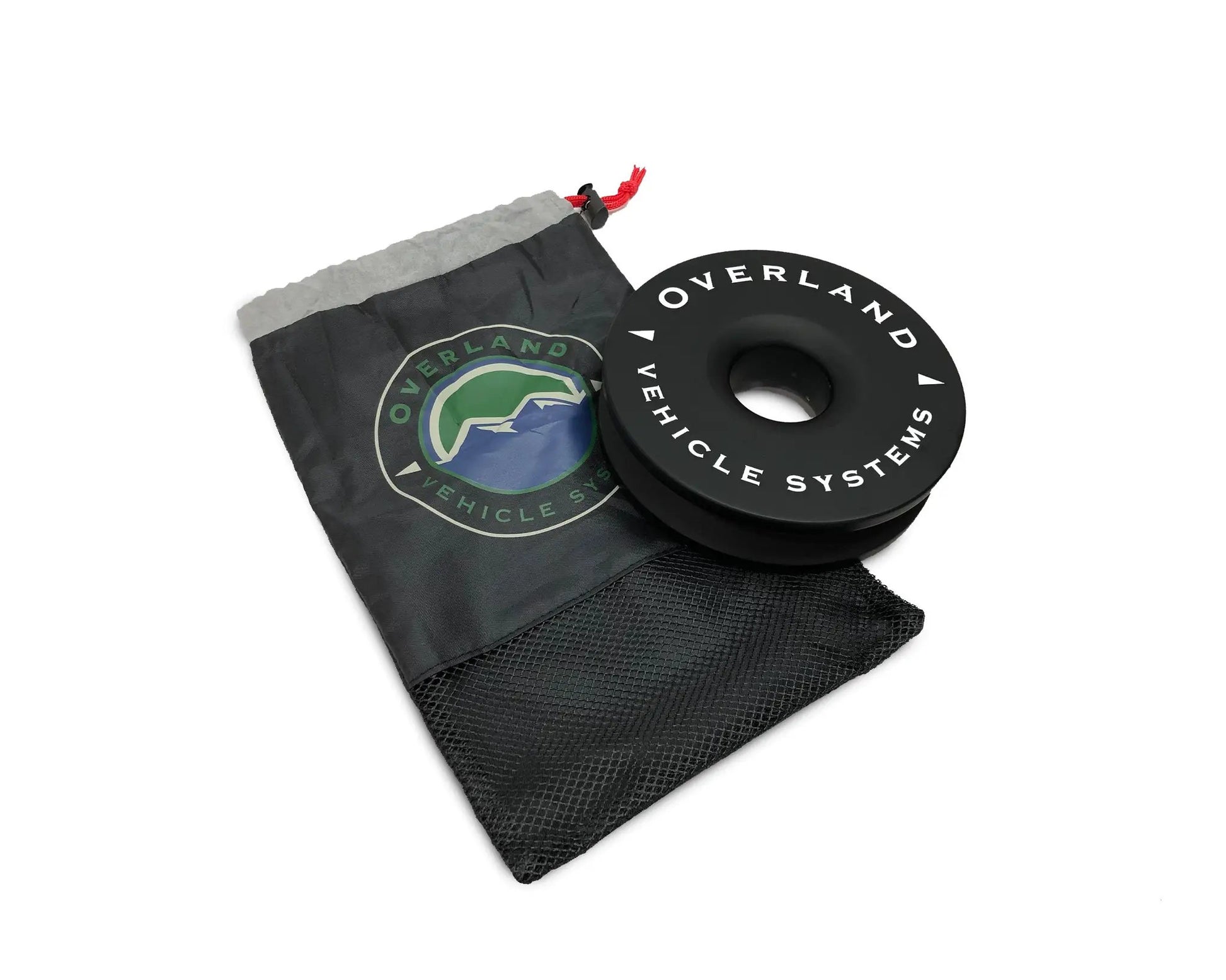 OVS Recovery Ring 6.25" 45,000 lb. Black With Storage Bag by OVS