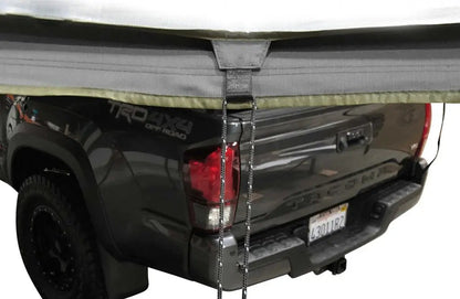 OVS HD Nomadic 270 - Awning, Wall 1, 2 & 3, Driver Side, Grey Body, Green Trim & Black Travel Cover by OVS