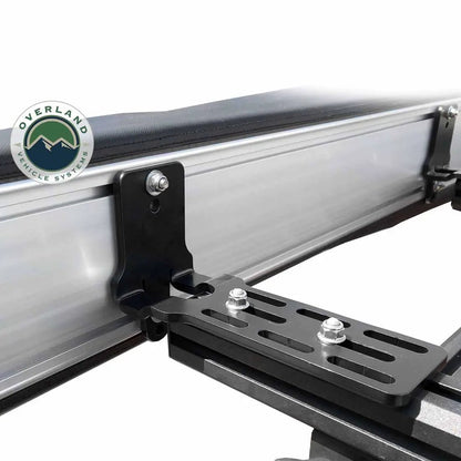 OVS HD Nomadic 270 - Awning, Wall 1, 2 & 3, Passenger Side, Grey Body, Green Trim & Black Travel Cover by OVS