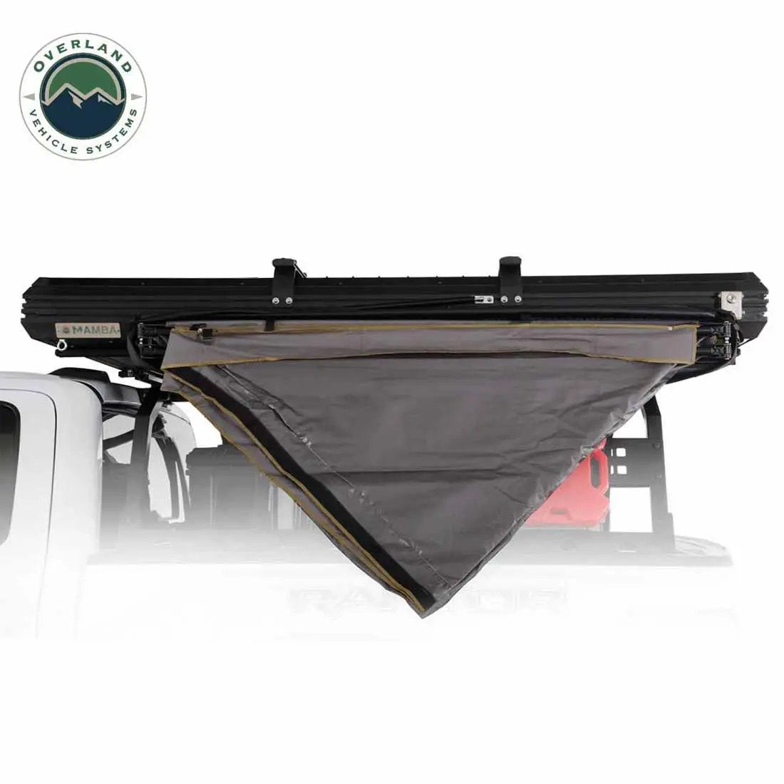 OVS HD Nomadic 180 LTE - Awning, Grey Body, Green Trim & Black Travel Cover by OVS