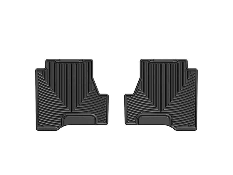 WeatherTech WT Rubber Mats - Rear - Blk by WeatherTech