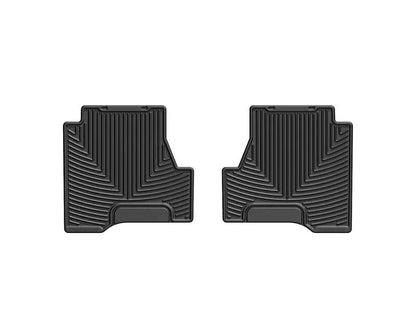 WeatherTech WT Rubber Mats - Rear - Blk by WeatherTech