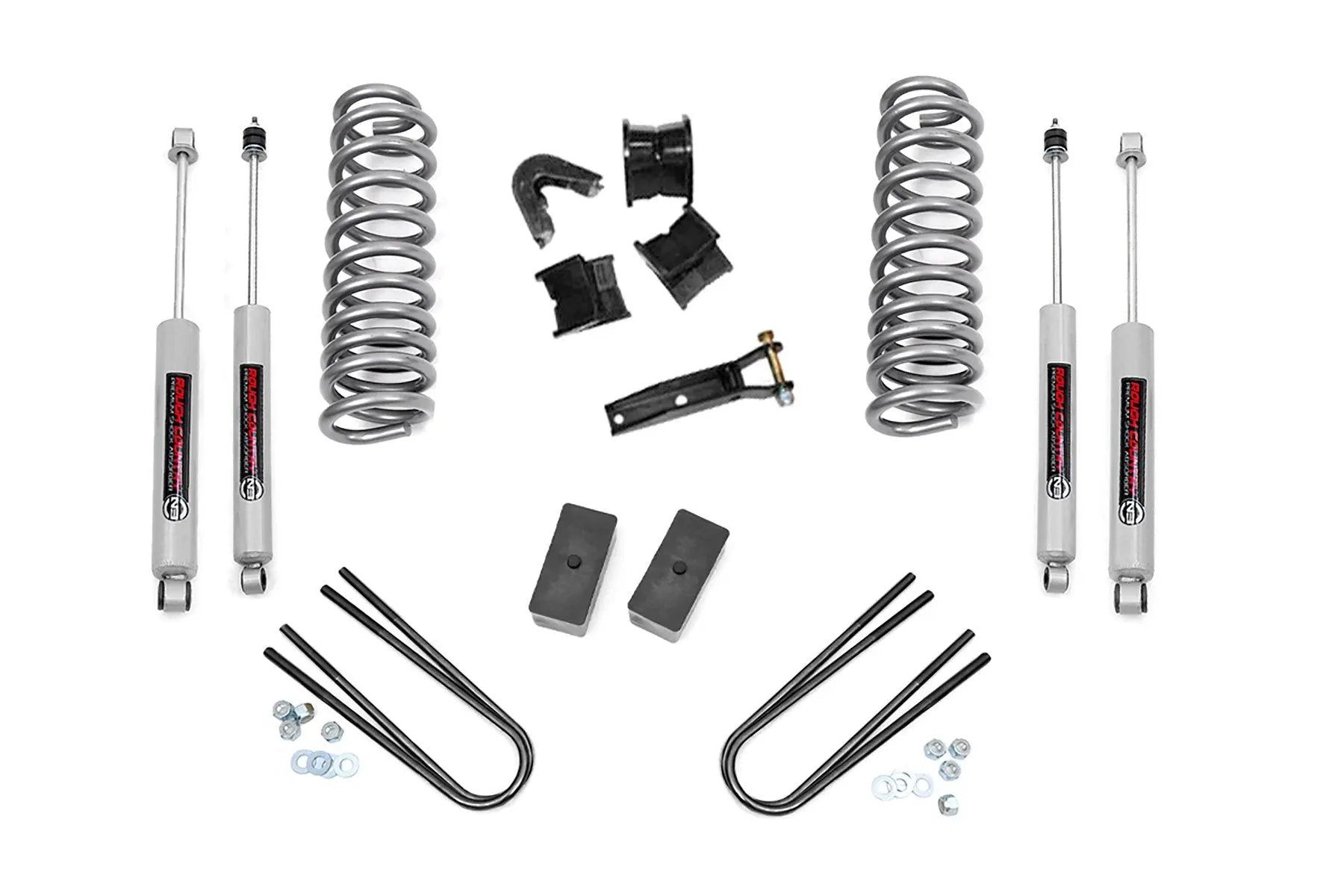 Rough Country 4 Inch Lift Kit | Rear Blocks | Ford F-100 4WD (1970-1976) by Rough Country