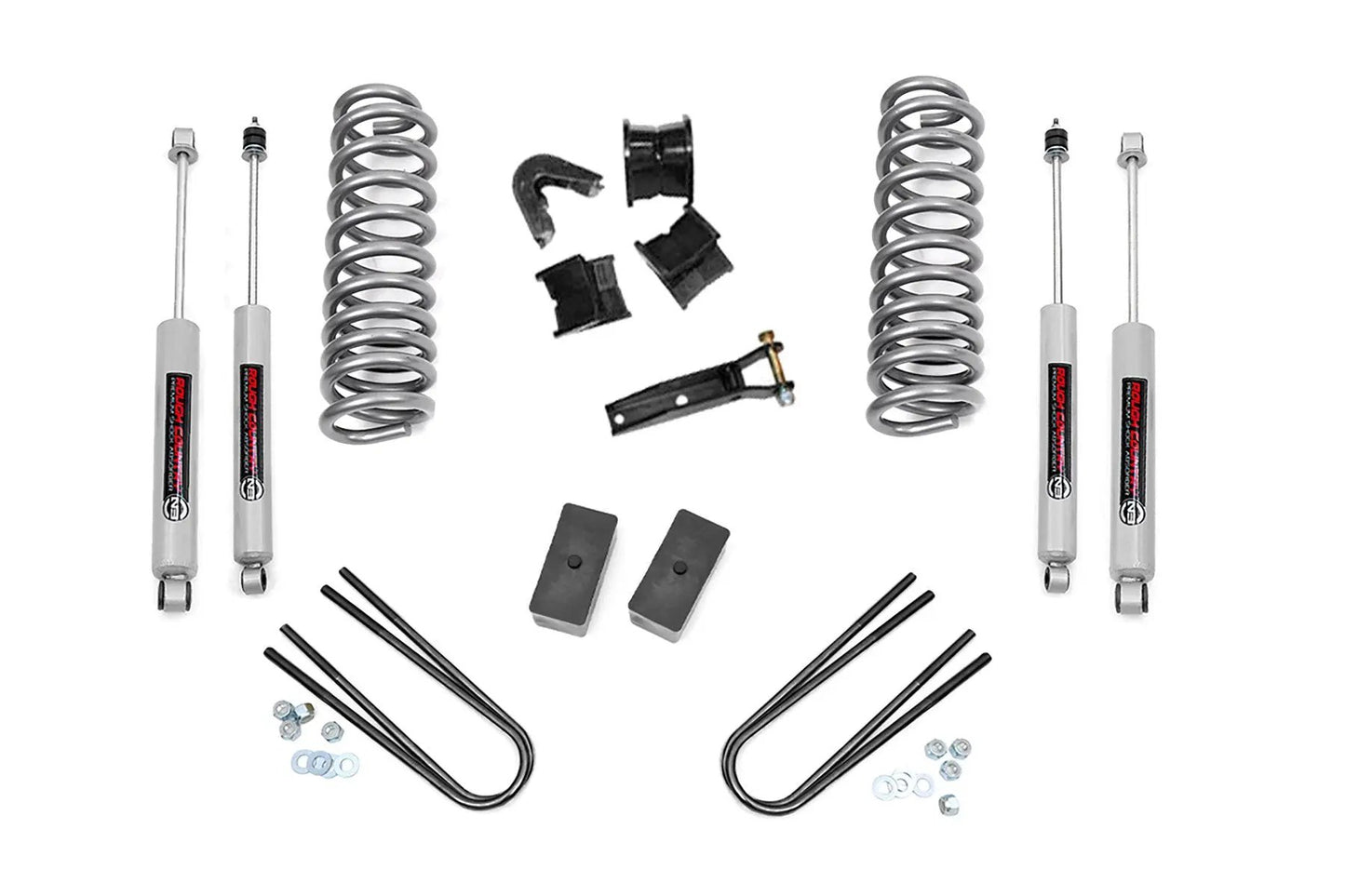 Rough Country 4 Inch Lift Kit | Rear Blocks | Ford F-100/F-150 4WD (1977-1979) by Rough Country