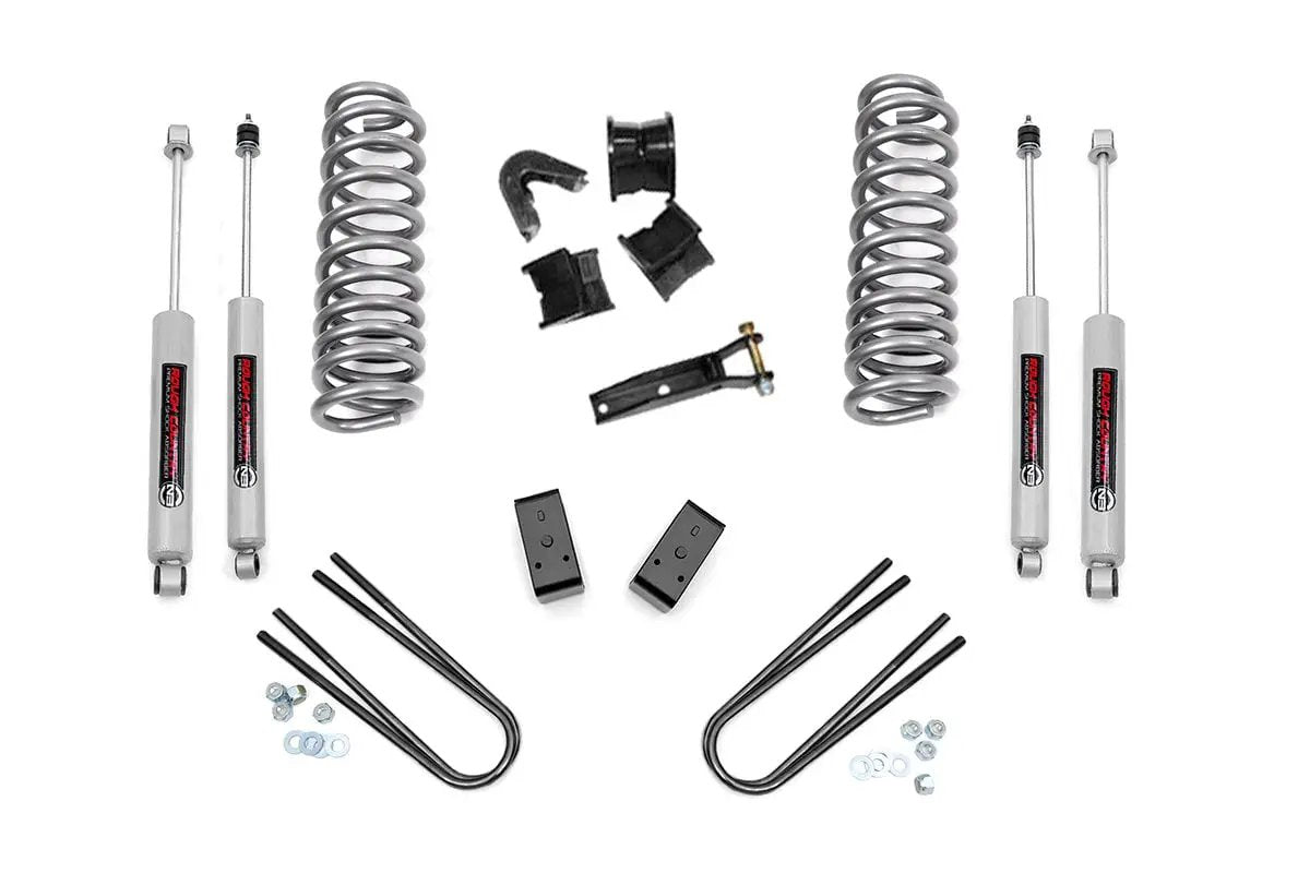 Rough Country 4 Inch Lift Kit | Rear Blocks | Ford Bronco 4WD (1978-1979) by Rough Country
