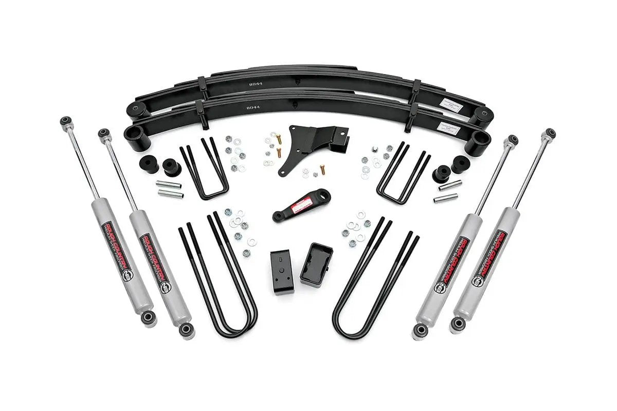 Rough Country 4 Inch Lift Kit | Ford F-350 4WD (1986-1997) by Rough Country