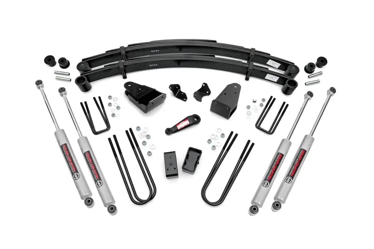 Rough Country 4 Inch Lift Kit | Ford F-250 4WD (1987-1997) by Rough Country