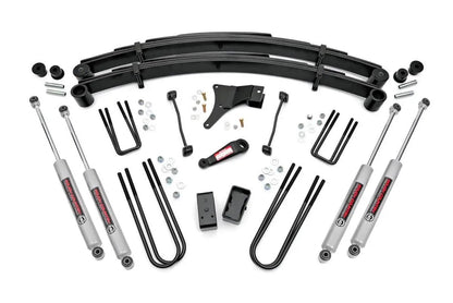 Rough Country 4 Inch Lift Kit | Rear Blocks | Ford F-250/F-350 Super Duty 4WD (1999) by Rough Country