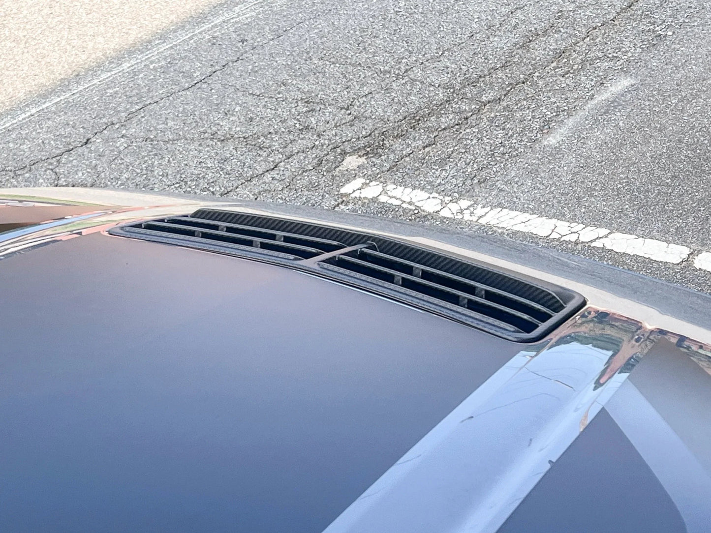 NYTOP 2024-Current Ford Mustang GT Dry Carbon Hood Vent