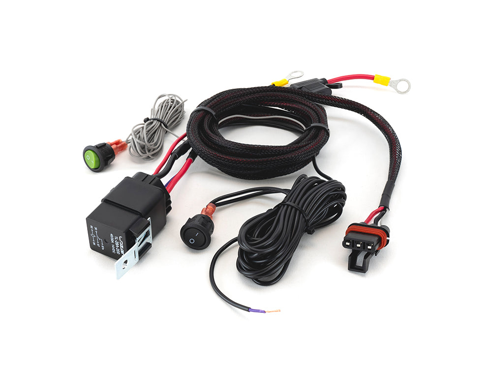 TRIPLE-R-LIGHTS Single-Lamp Harness Kit (3-Pin, Aptiv, 12V)