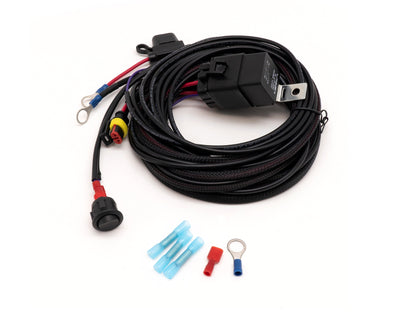 TRIPLE-R-LIGHTS Single-Lamp Harness Kit - Long (2-Pin, Superseal, 12V)