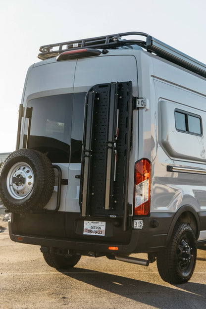 Flatline Van Co. Transit Van Rear Door Platform by Flatline Van Co.