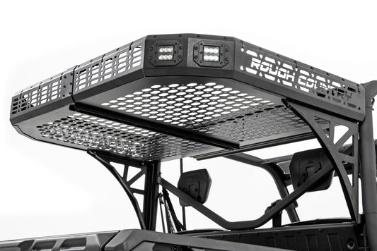 Bandeja de Carga | Pares de LED negros dobles de 2" | Montaje empotrado | Can-Am Defender HD 5/HD 8/HD 9/HD 10