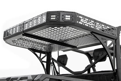 Bandeja de Carga | Pares de LED Duales de 2" Negros | Montaje Empotrado | Polaris Ranger XP 1000