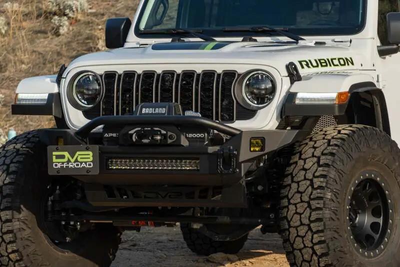 DV8 Offroad DVE License Plate Relocation by DV8 Offroad