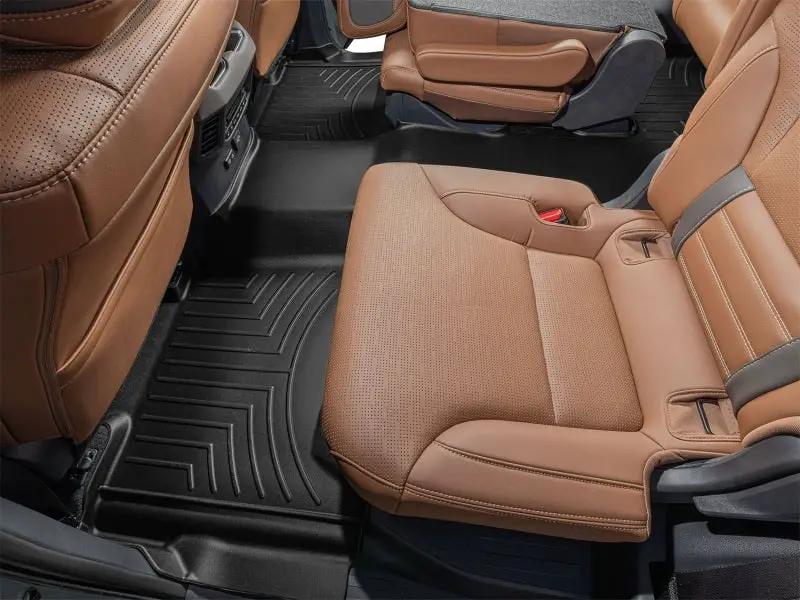 WeatherTech WT FloorLiner - Rear - Blk by WeatherTech