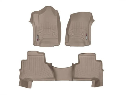 WeatherTech WT FloorLiner - Front - Tan by WeatherTech