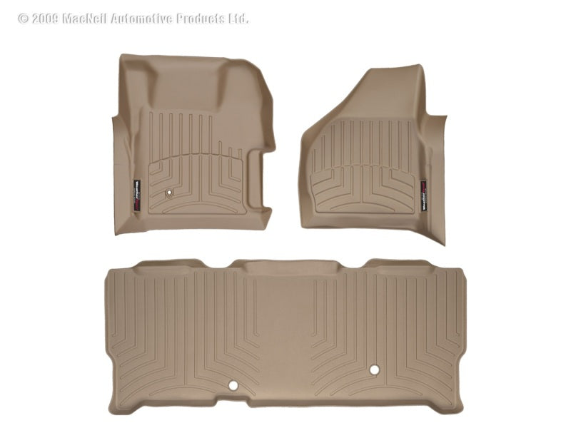 WeatherTech WT FloorLiner - Rear - Tan by WeatherTech