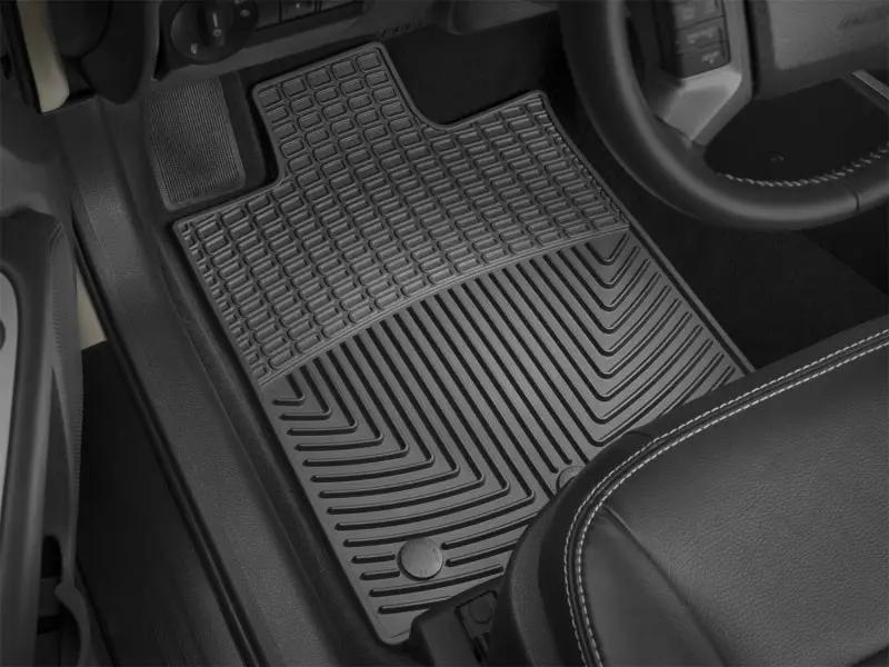 WeatherTech WT Rubber Mats - Front - Blk by WeatherTech