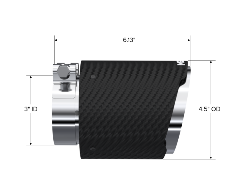MBRP Univ Exhaust Tips Carbon by MBRP