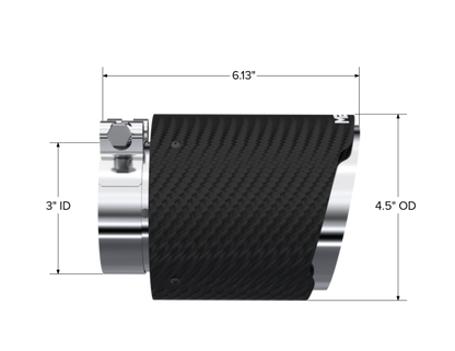 MBRP Univ Exhaust Tips Carbon by MBRP