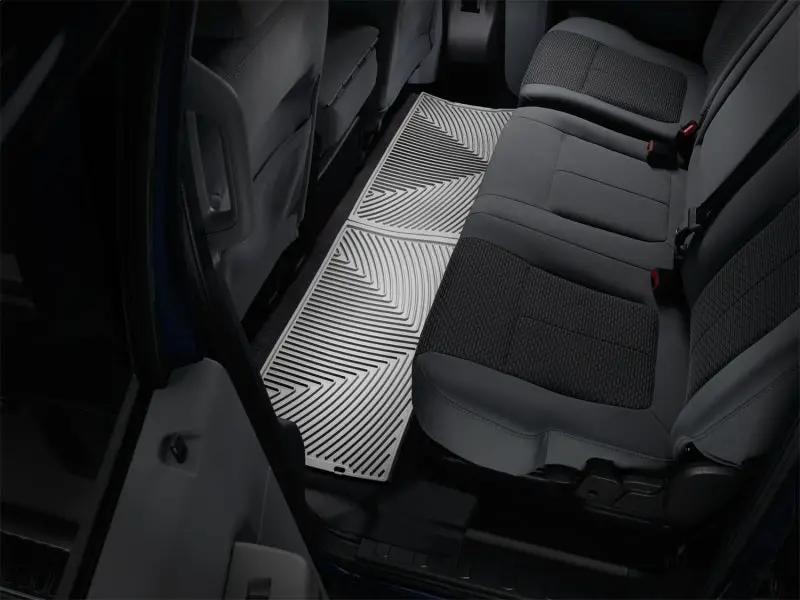 WeatherTech WT Rubber Mats - Rear - Grey by WeatherTech