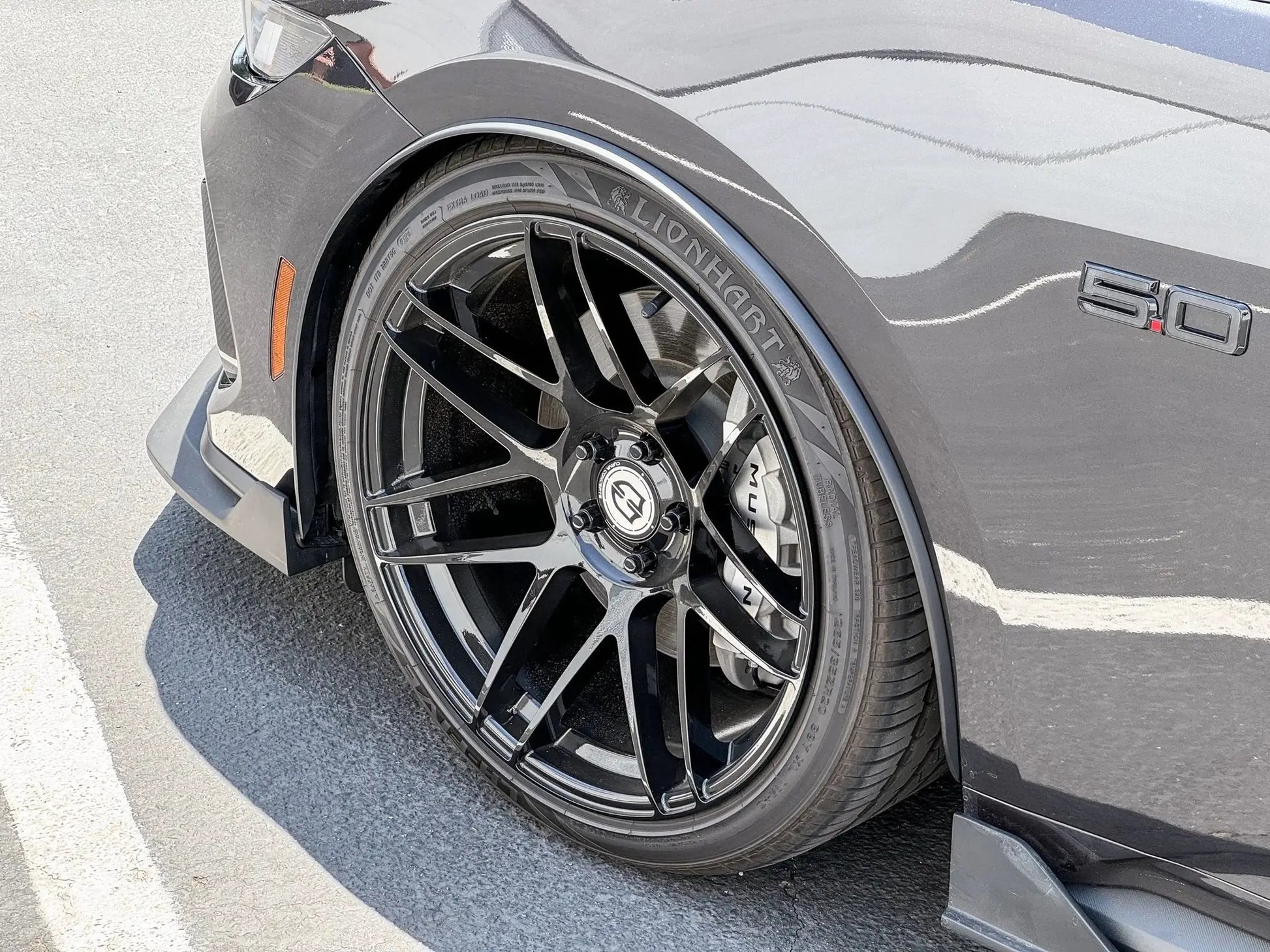 NYTOP 2024-Current Ford Mustang Front Fender Flares by NYTOP