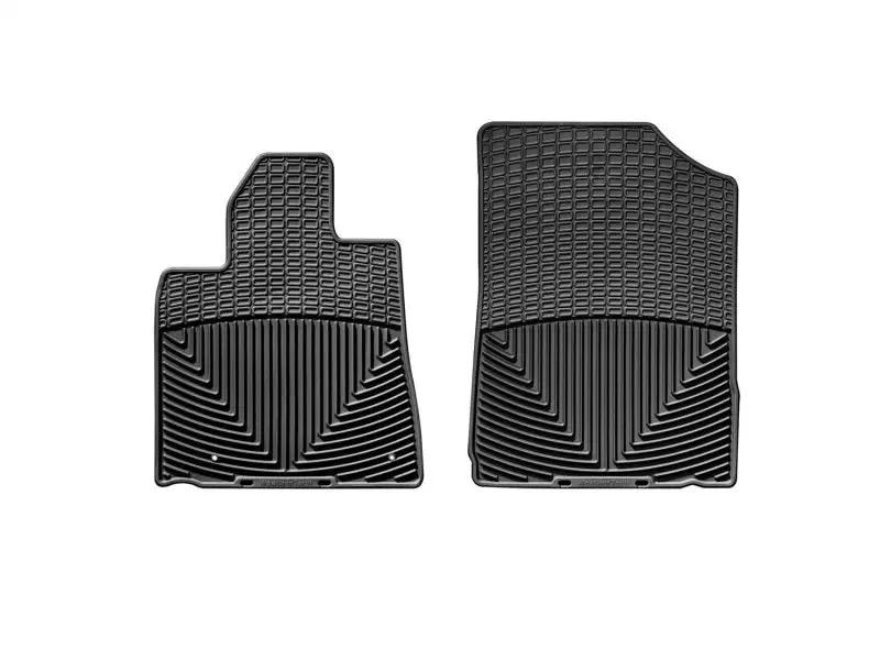 WeatherTech WT Rubber Mats - Front - Blk by WeatherTech