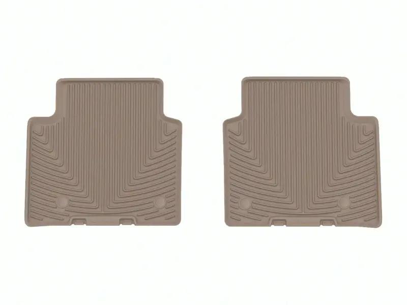 WeatherTech WT Rubber Mats - Rear - Tan by WeatherTech